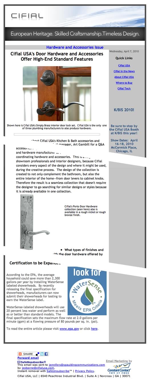 Email Marketing campaigns